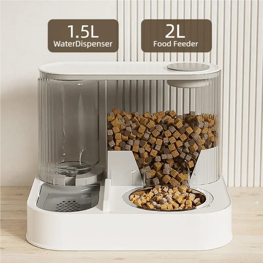 PawTrim™ SmartServe 2-in-1 Pet Feeder