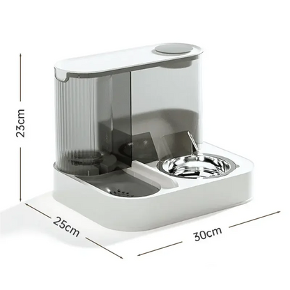 PawTrim™ SmartServe 2-in-1 Pet Feeder